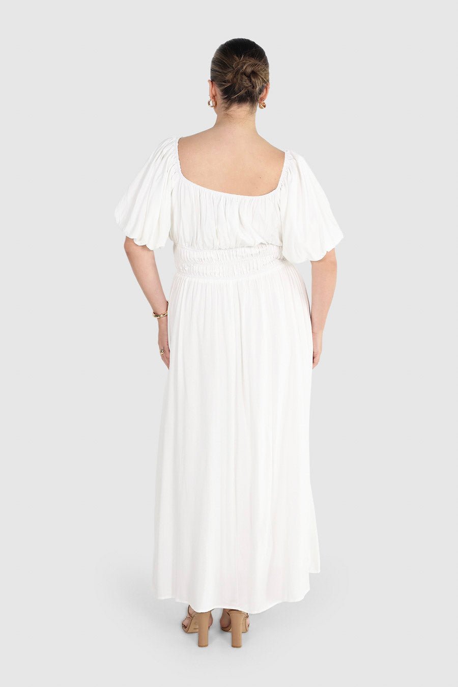 LUMA DRESS WHITE - Fayt The Label