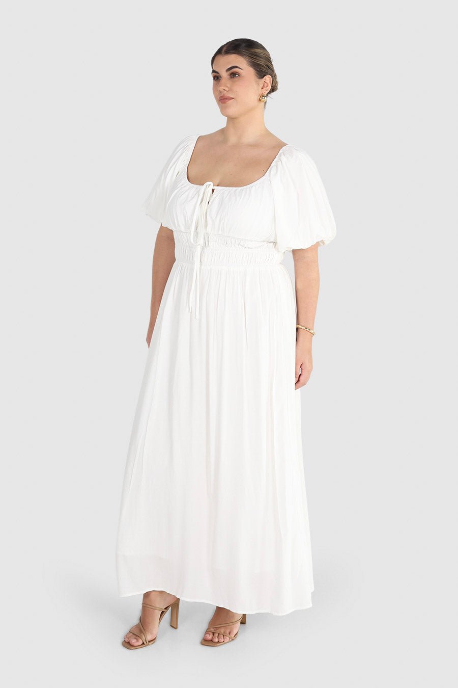 LUMA DRESS WHITE - Fayt The Label