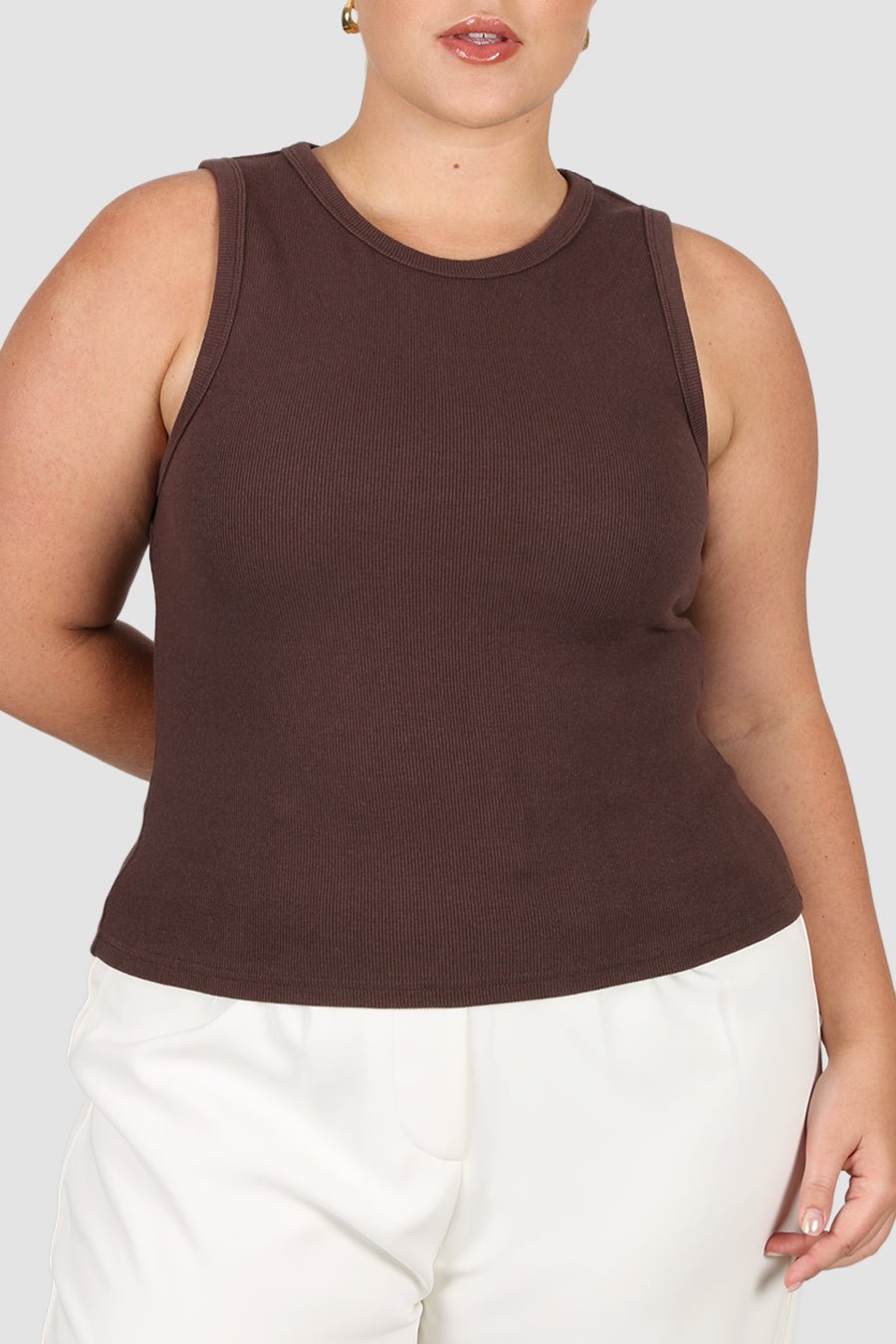 MALIBU TOP ESPRESSO - Fayt The Label