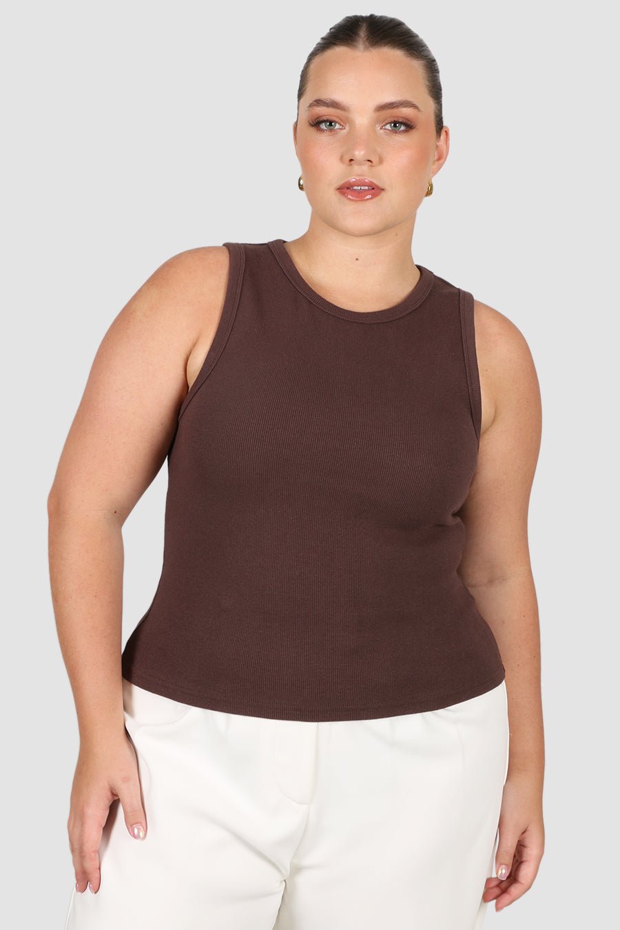 MALIBU TOP ESPRESSO - Fayt The Label