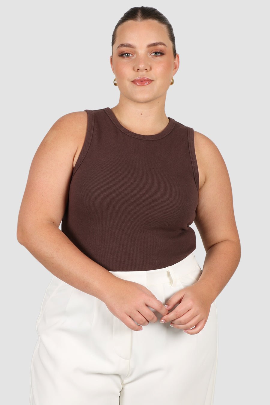 MALIBU TOP ESPRESSO - Fayt The Label