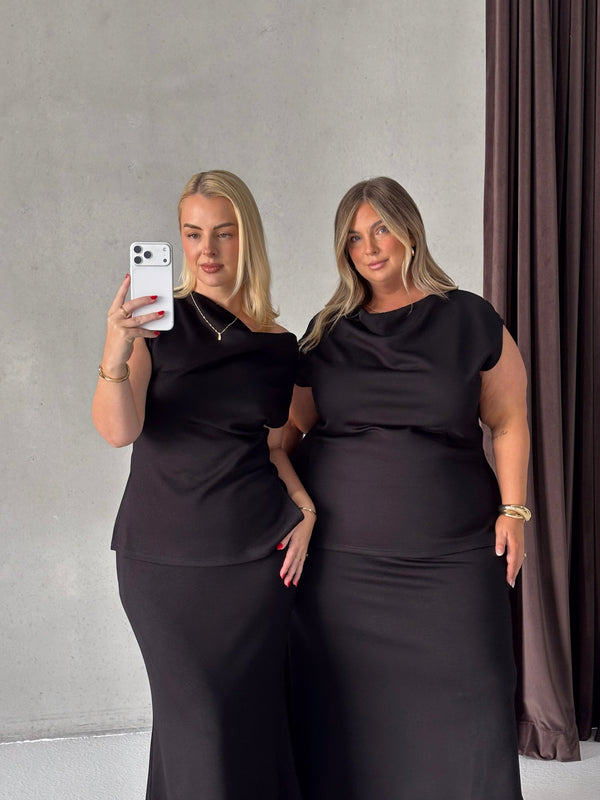 MARGO TOP BLACK - Fayt The Label