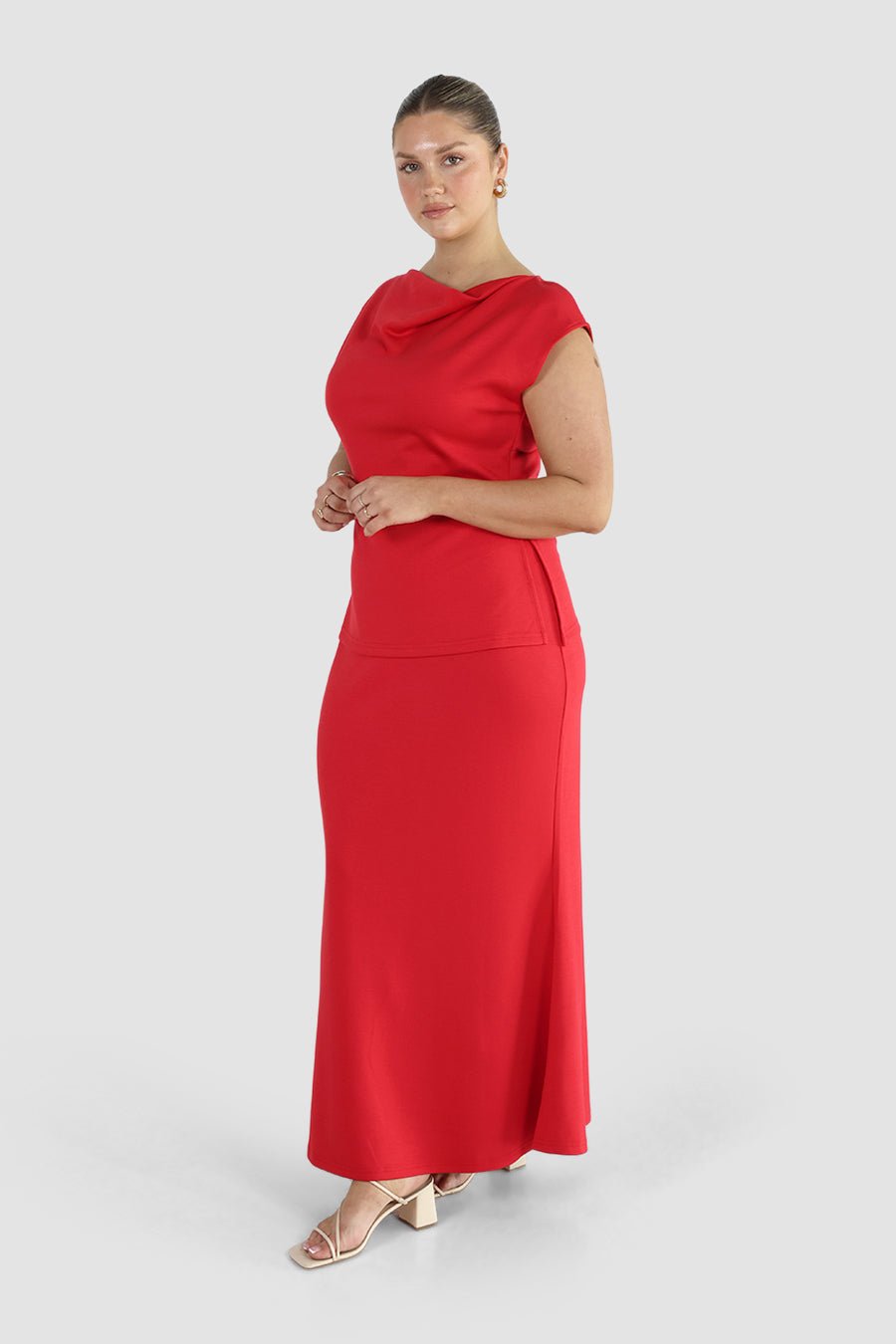 MARGO TOP RED - Fayt The Label