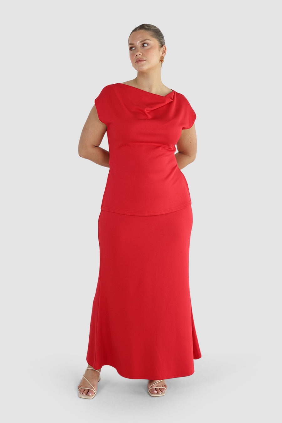 MARGO TOP RED - Fayt The Label