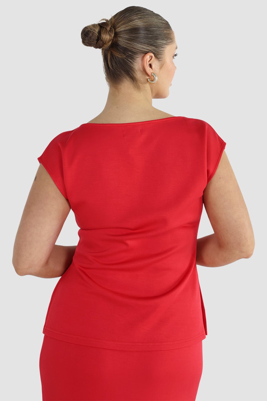 MARGO TOP RED - Fayt The Label