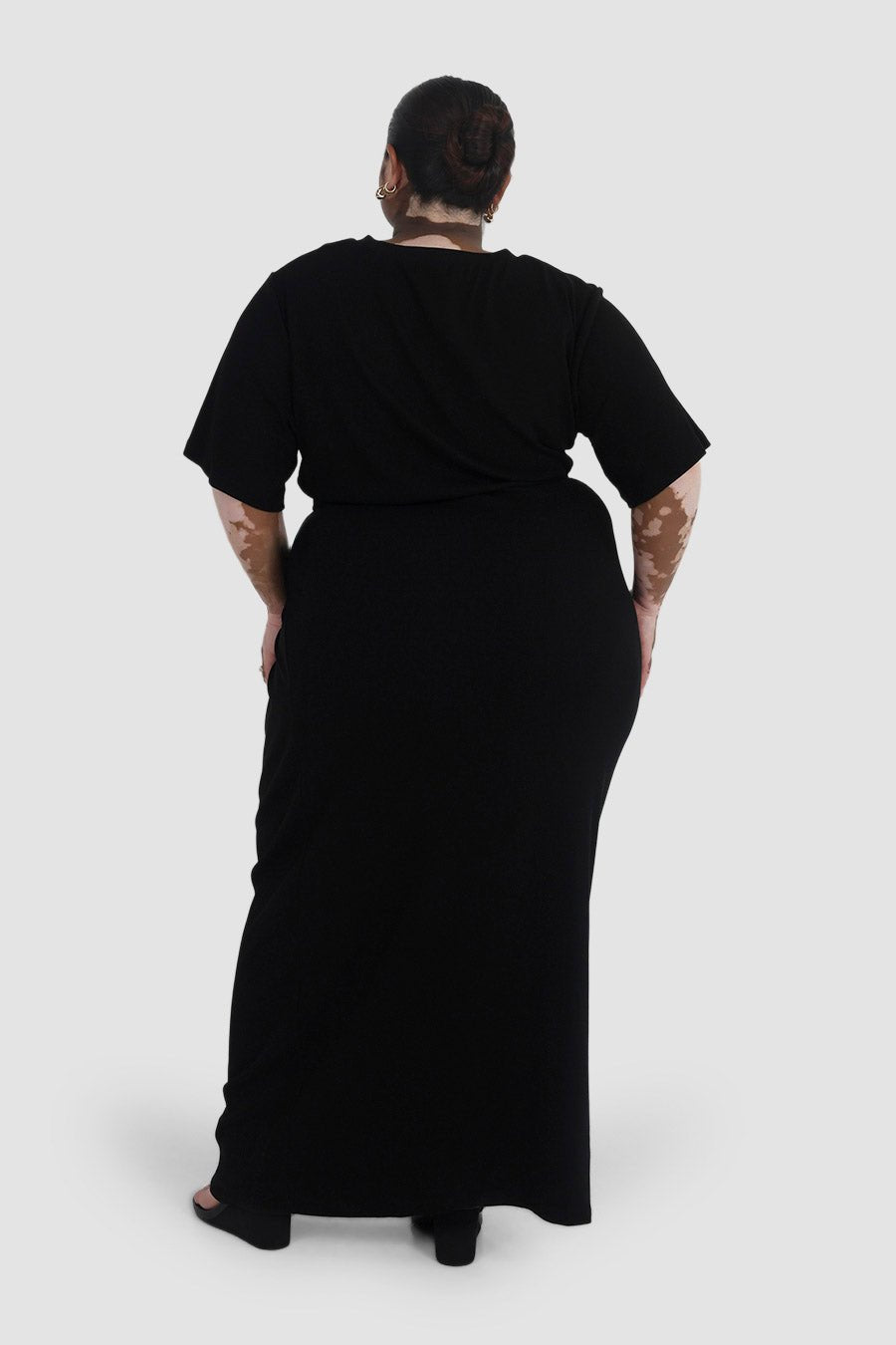 MARNIE RIB DRESS BLACK - Fayt The Label