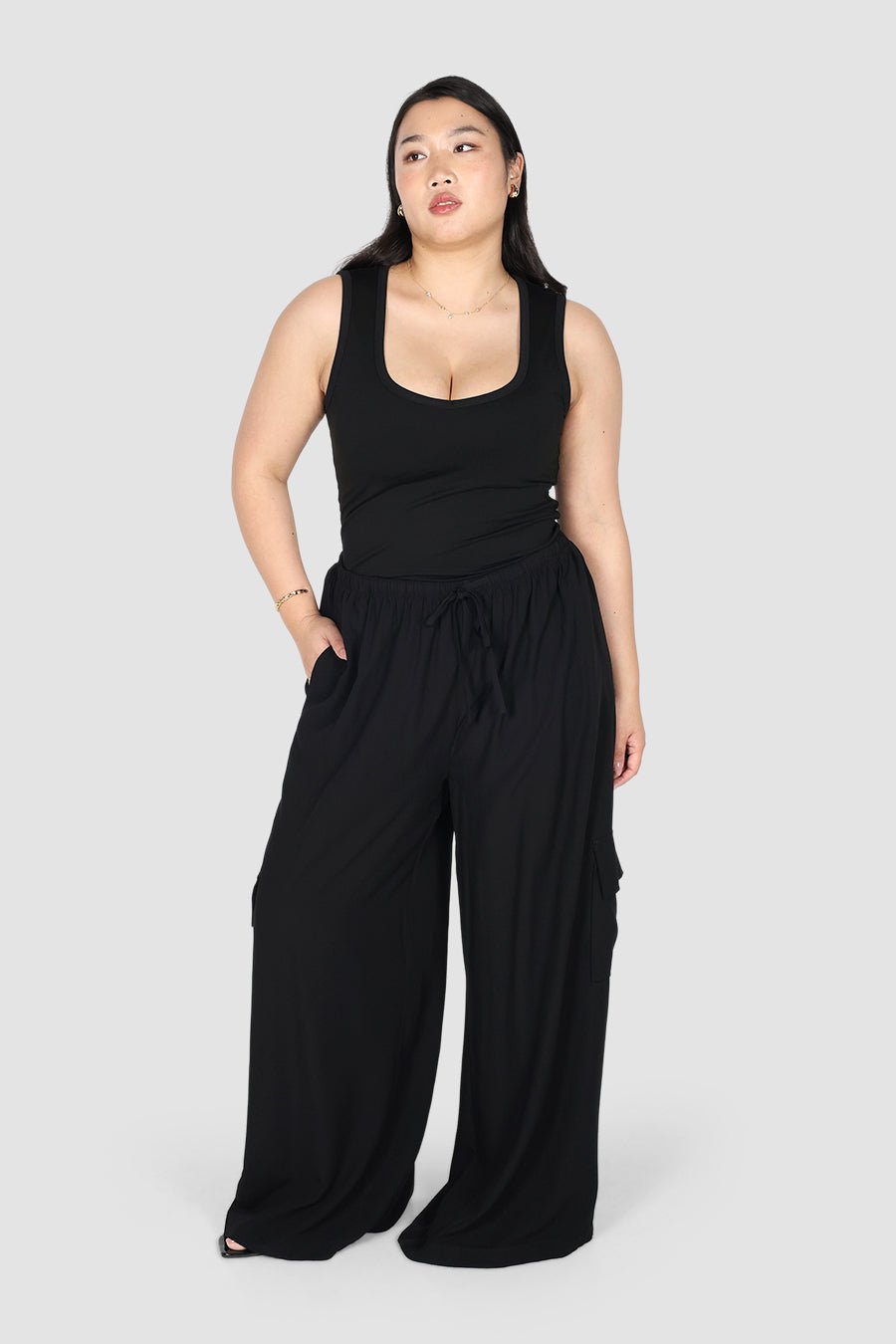 MERCER UTILITY PANT BLACK - Fayt The Label
