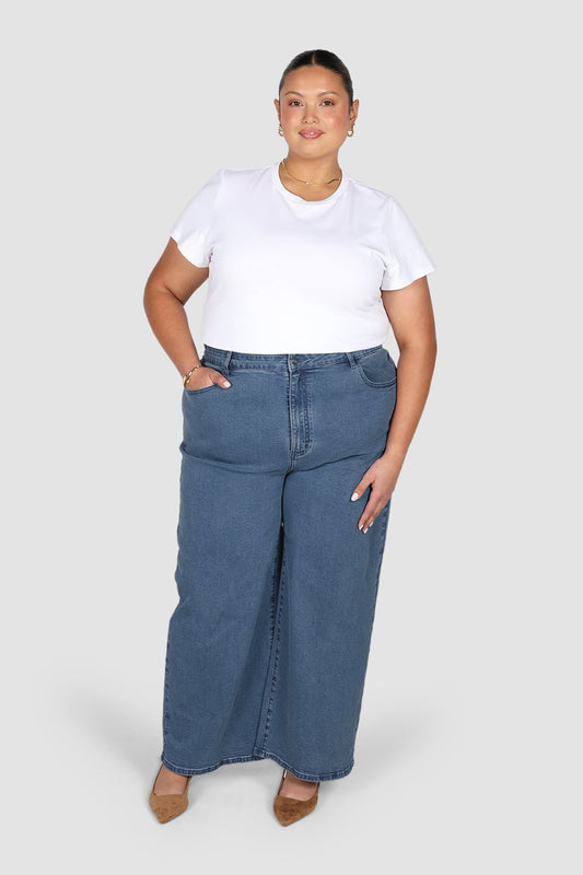 MILLER JEAN MEDIUM BLUE - Fayt The Label