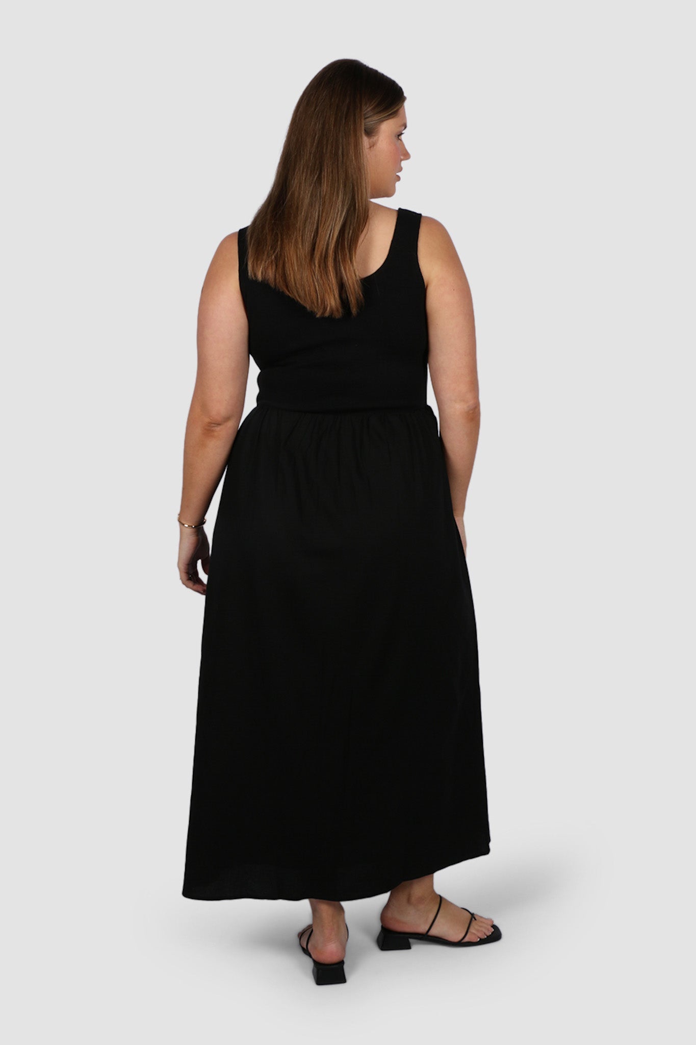 MYRA DRESS BLACK - Fayt The Label