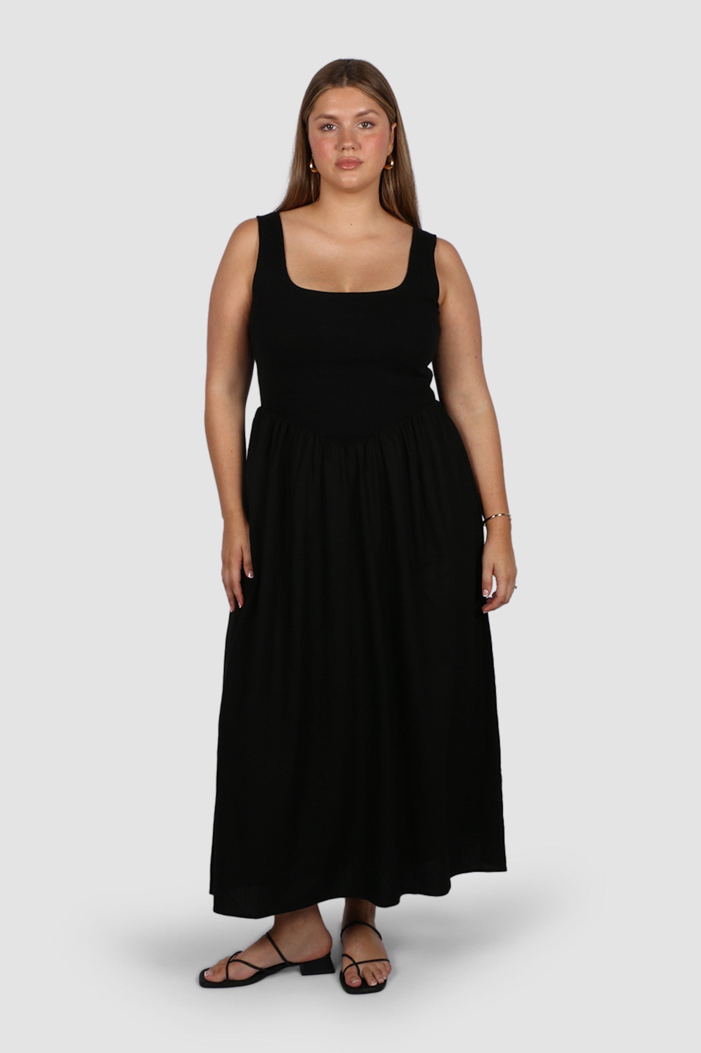 MYRA DRESS BLACK - Fayt The Label