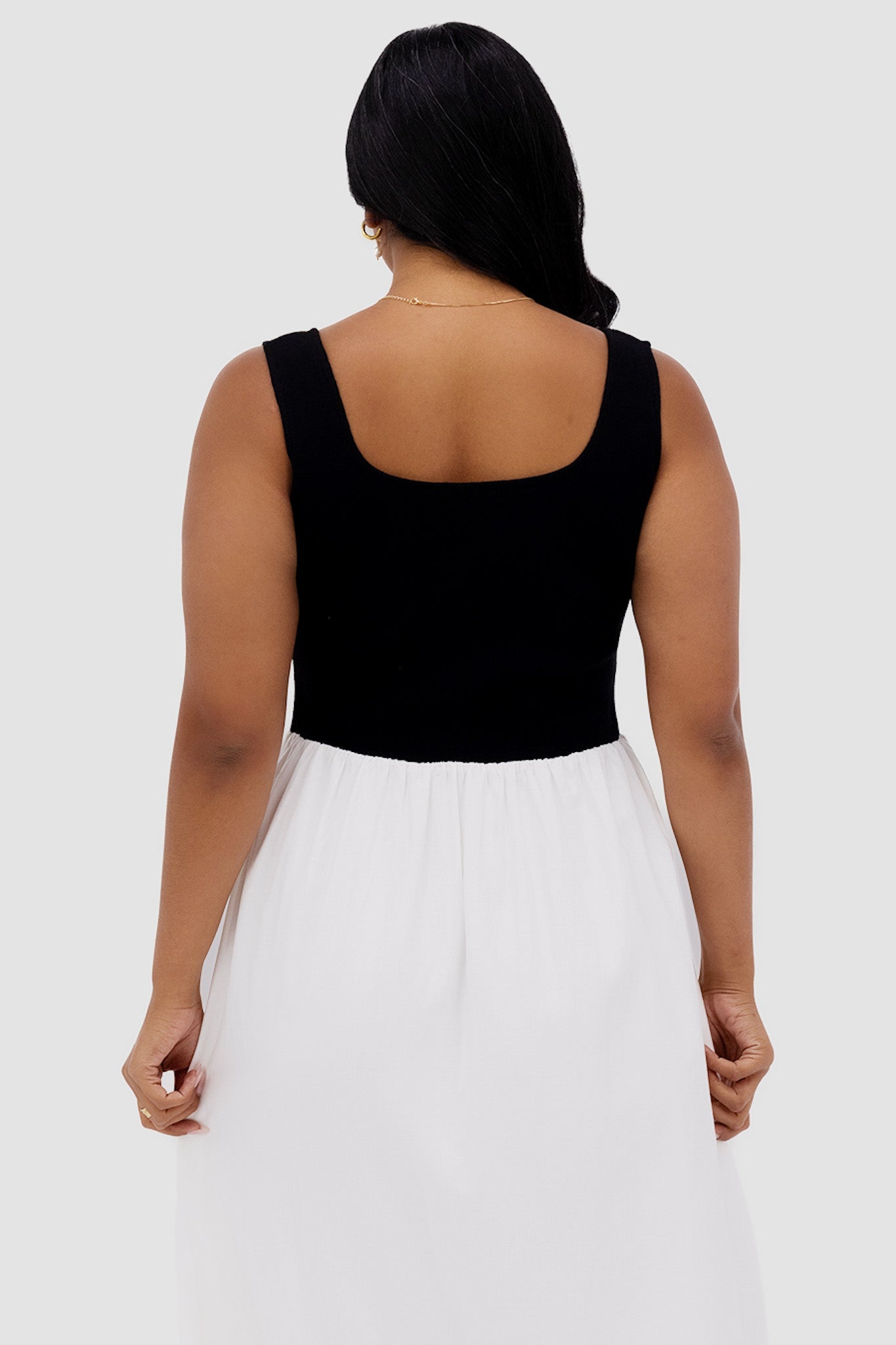 MYRA DRESS B&W - Fayt The Label