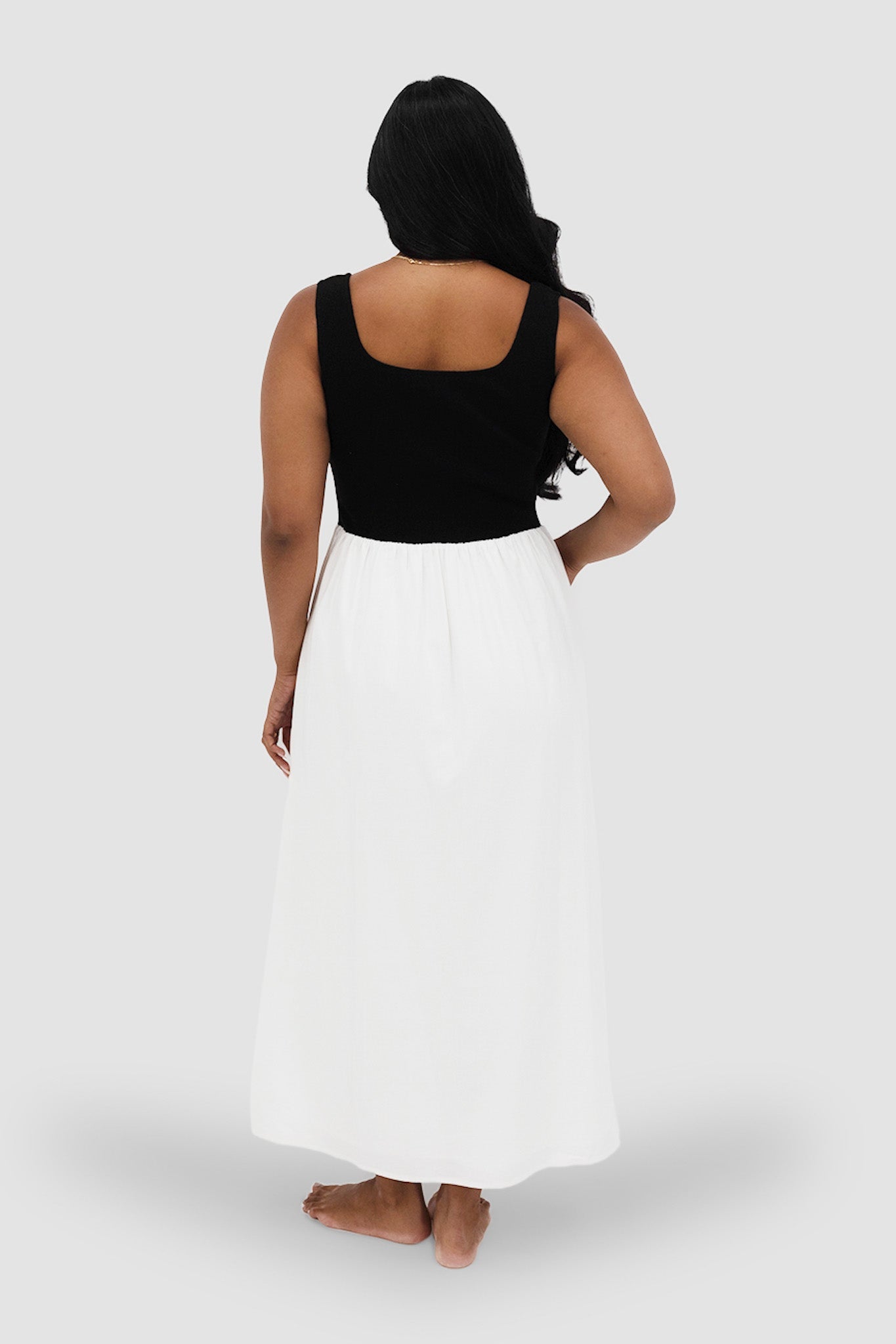 MYRA DRESS B&W - Fayt The Label