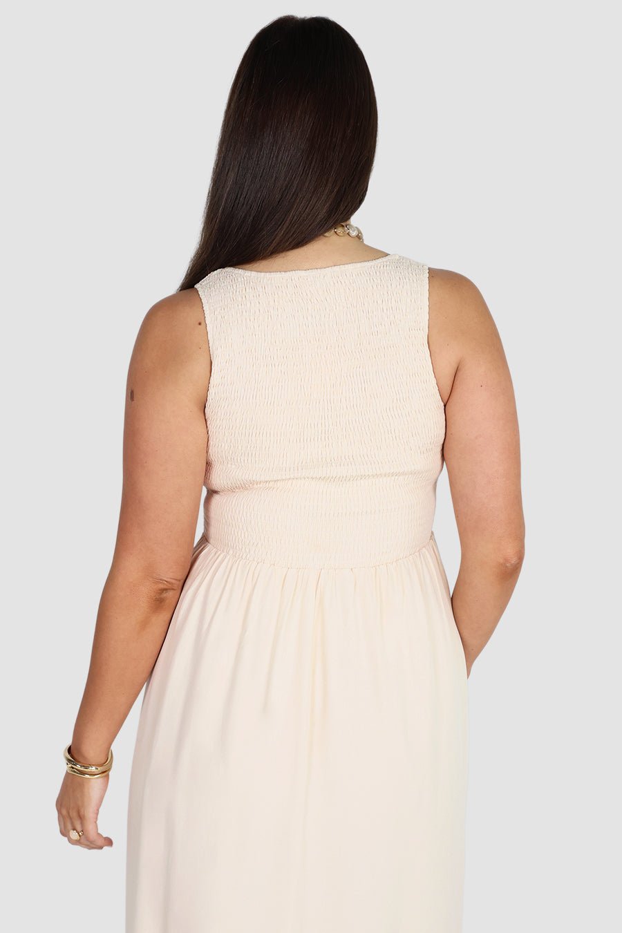 MYRI DRESS VANILLA - Fayt The Label