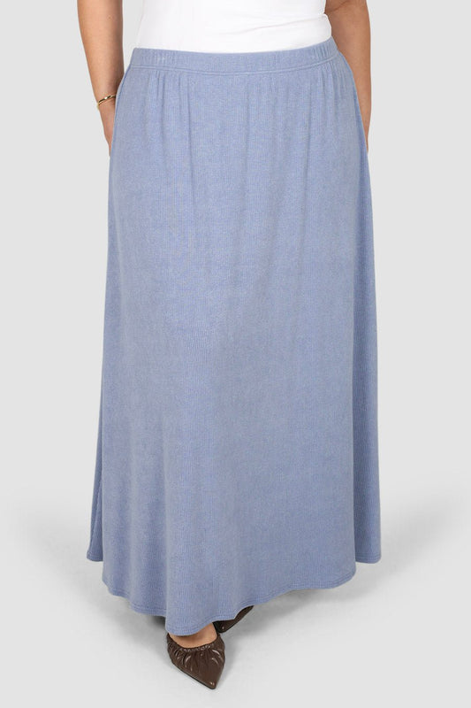 NEXA SKIRT BLUE - Fayt The Label