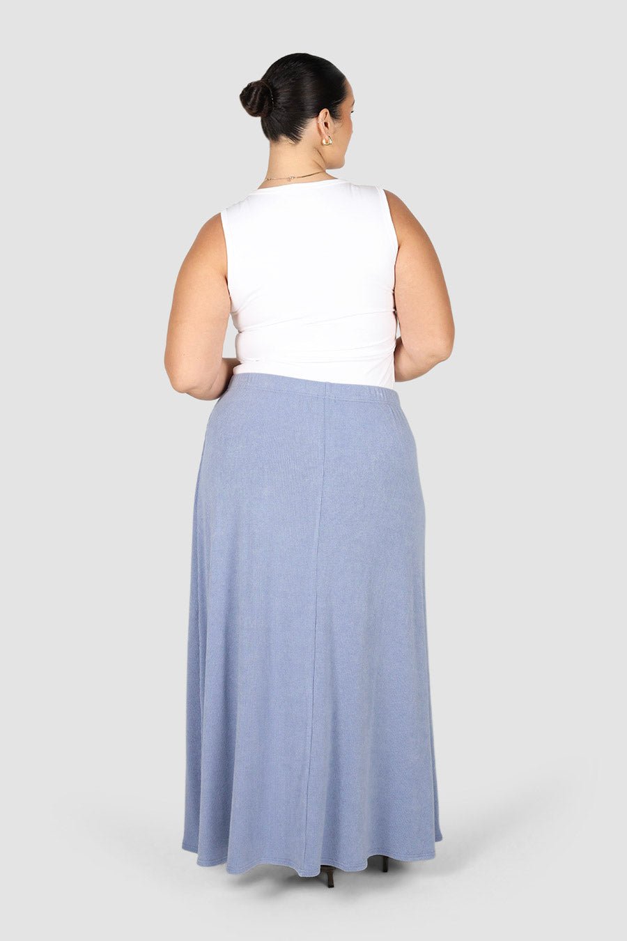 NEXA SKIRT BLUE - Fayt The Label