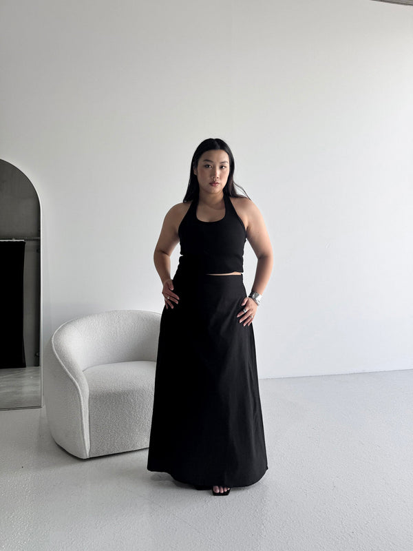 NIA SKIRT BLACK - Fayt The Label