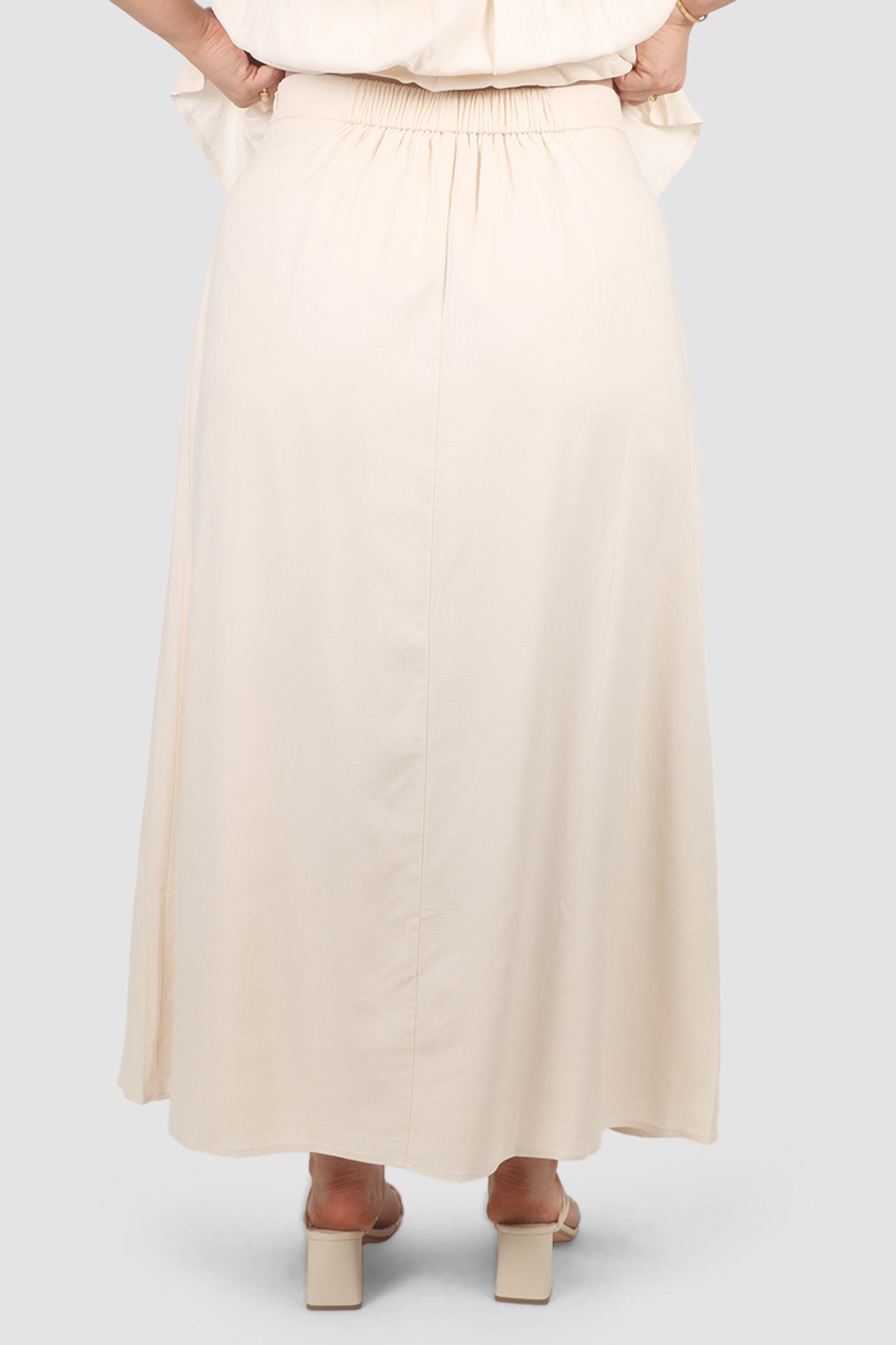 NIA SKIRT NEUTRAL - Fayt The Label