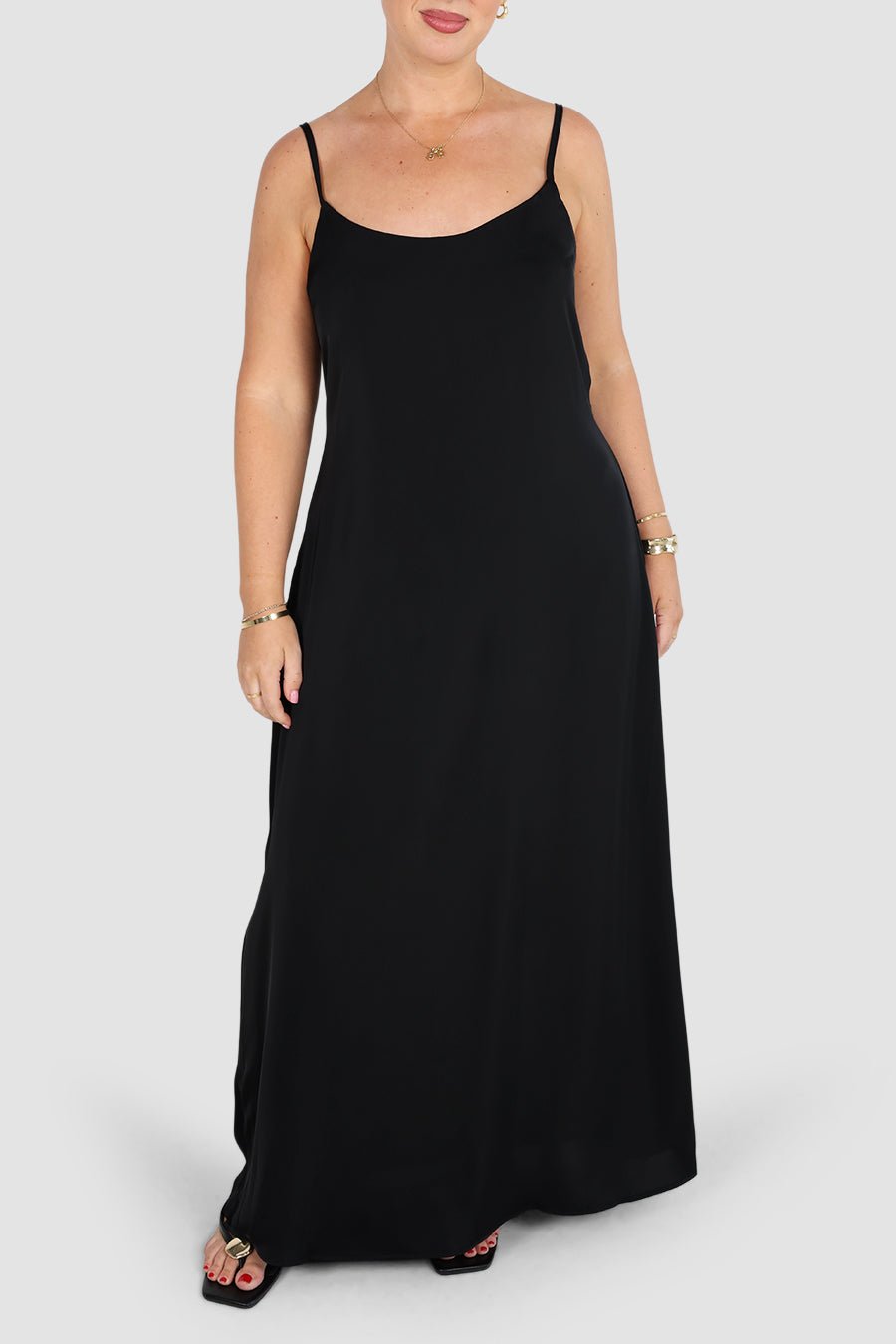 NINA DRESS BLACK - Fayt The Label