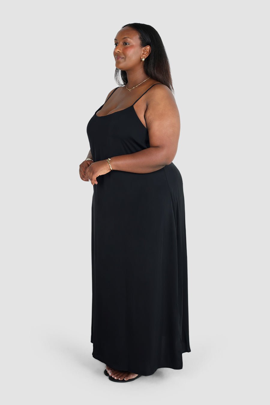 NINA DRESS BLACK - Fayt The Label