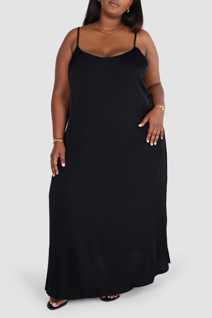 NINA DRESS BLACK - Fayt The Label