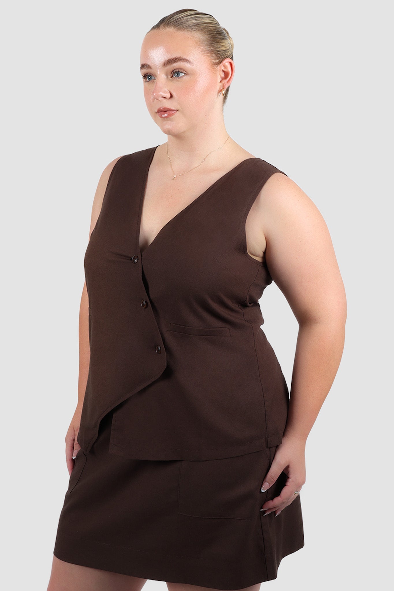 NIXIE TOP ESPRESSO - Fayt The Label