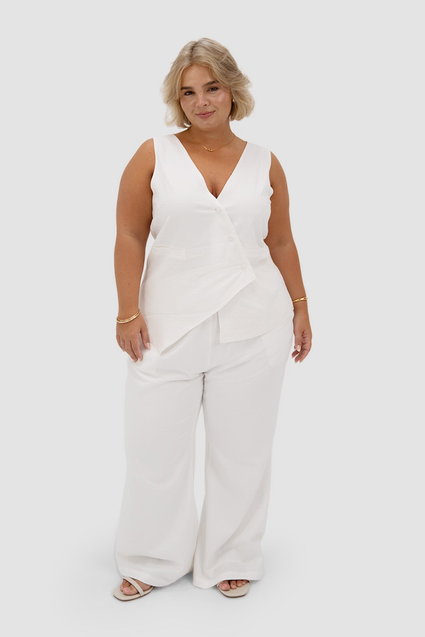NIXIE TOP WHITE - Fayt The Label