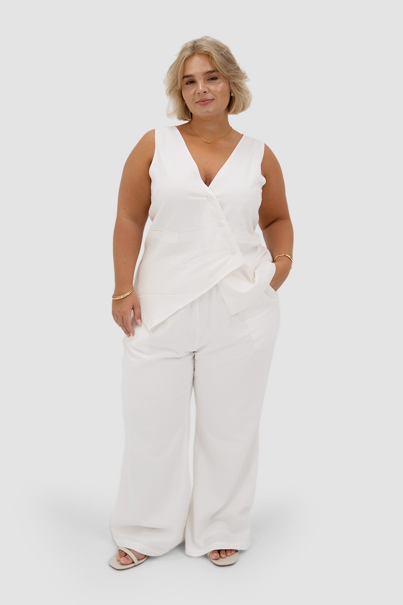 NIXIE TOP WHITE - Fayt The Label
