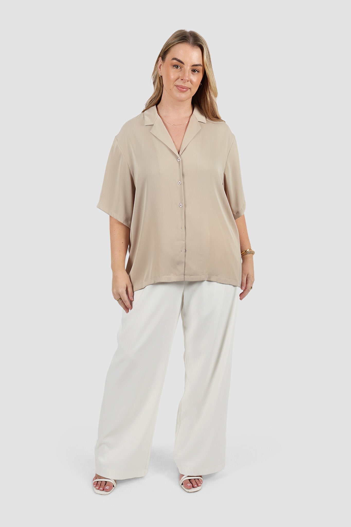 NOA SHIRT NEUTRAL - Fayt The Label