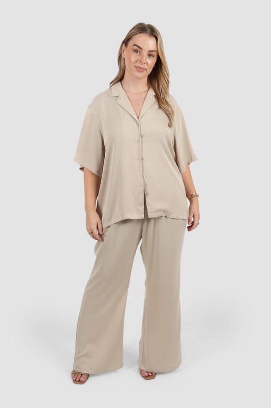 NOA SHIRT NEUTRAL - Fayt The Label