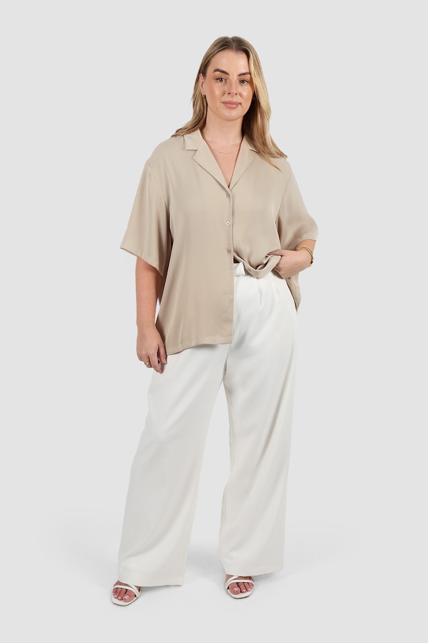 NOA SHIRT NEUTRAL - Fayt The Label