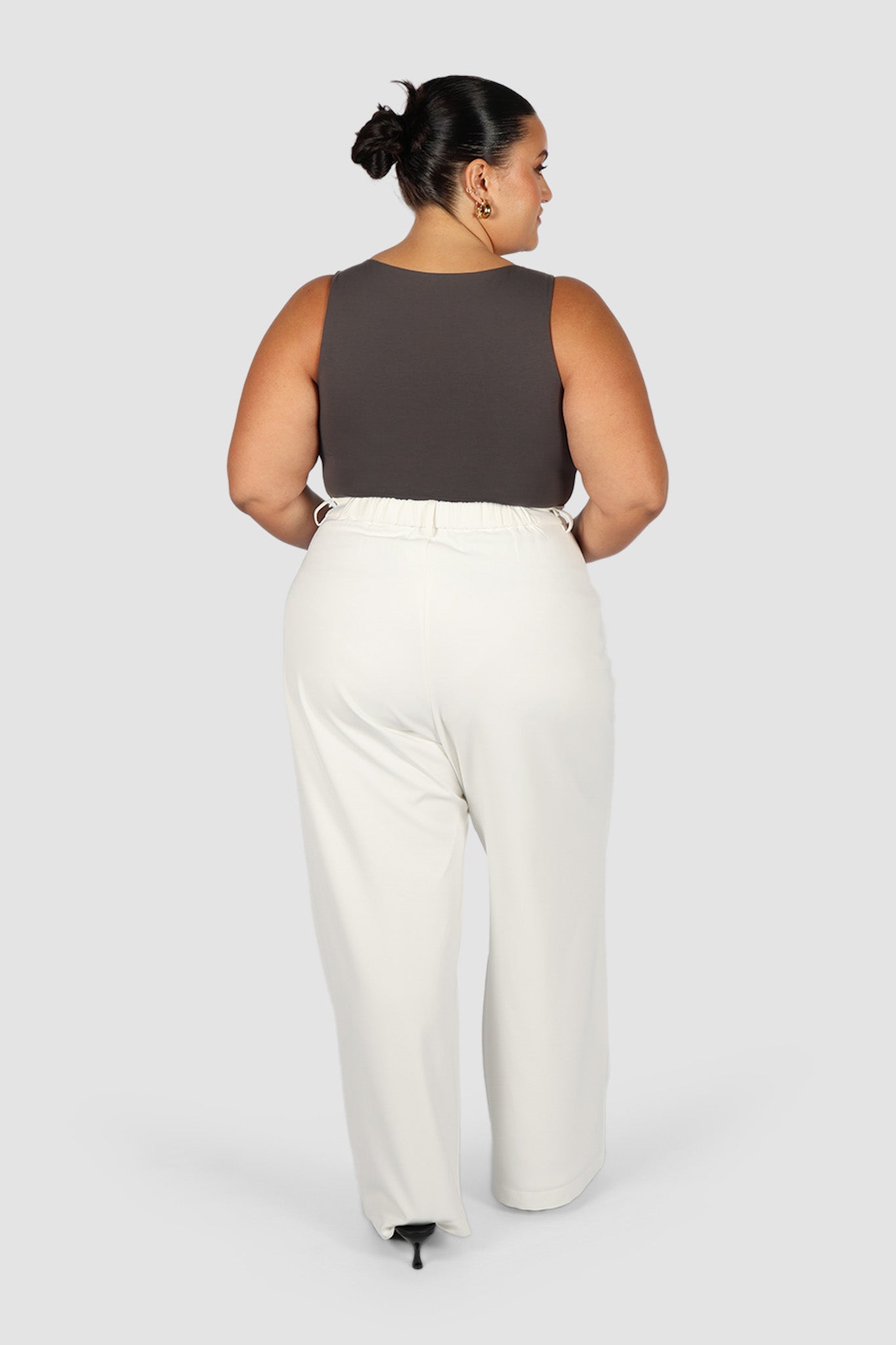 NOLA TOP CHARCOAL - Fayt The Label