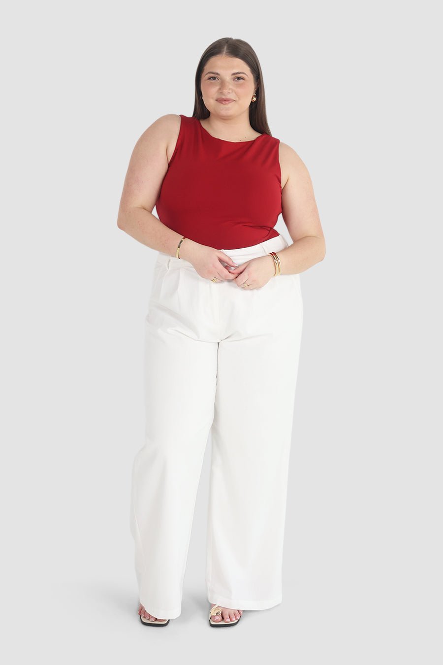 NOLA TOP CHERRY - Fayt The Label