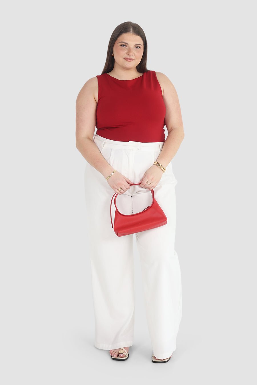 NOLA TOP CHERRY - Fayt The Label