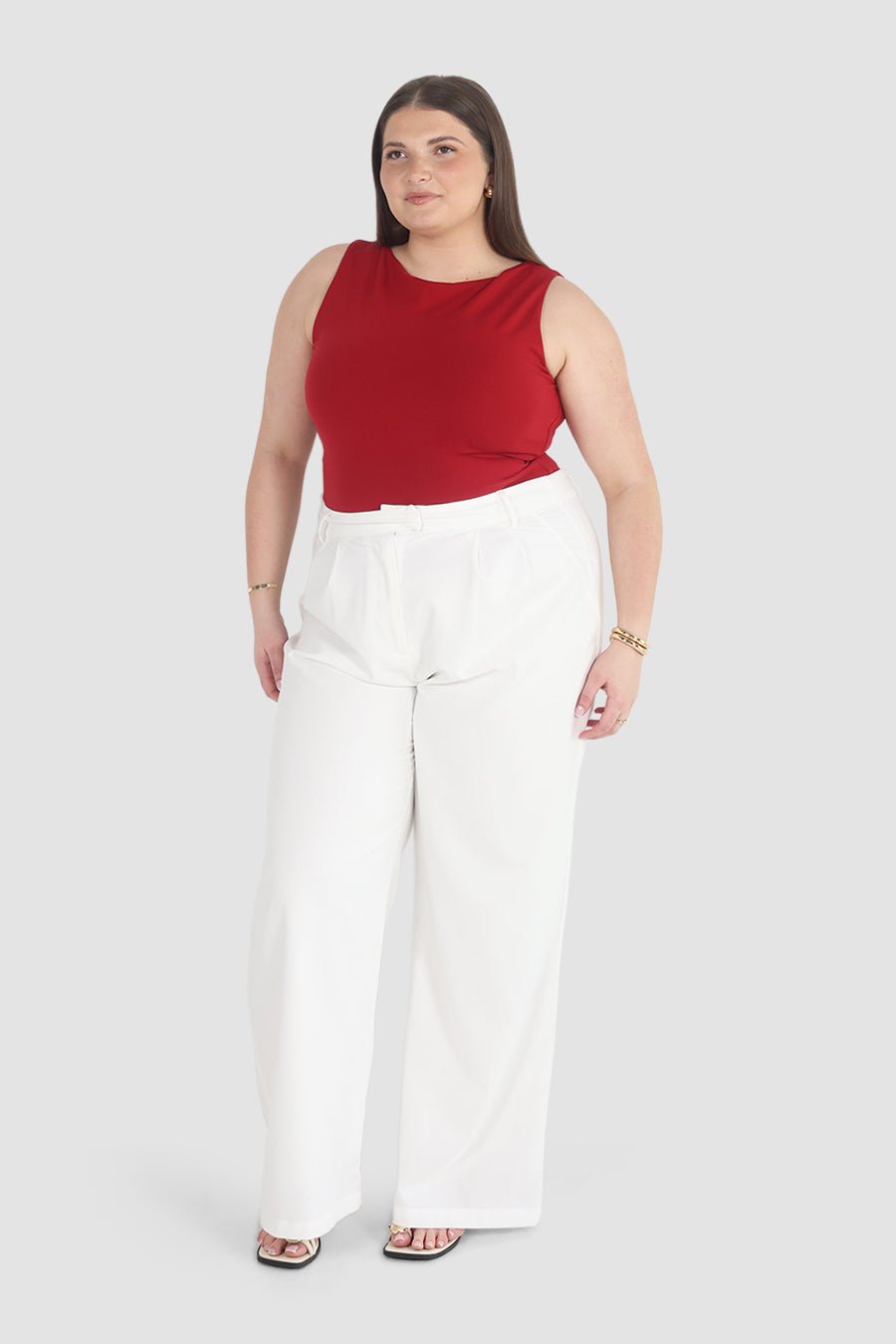 NOLA TOP CHERRY - Fayt The Label