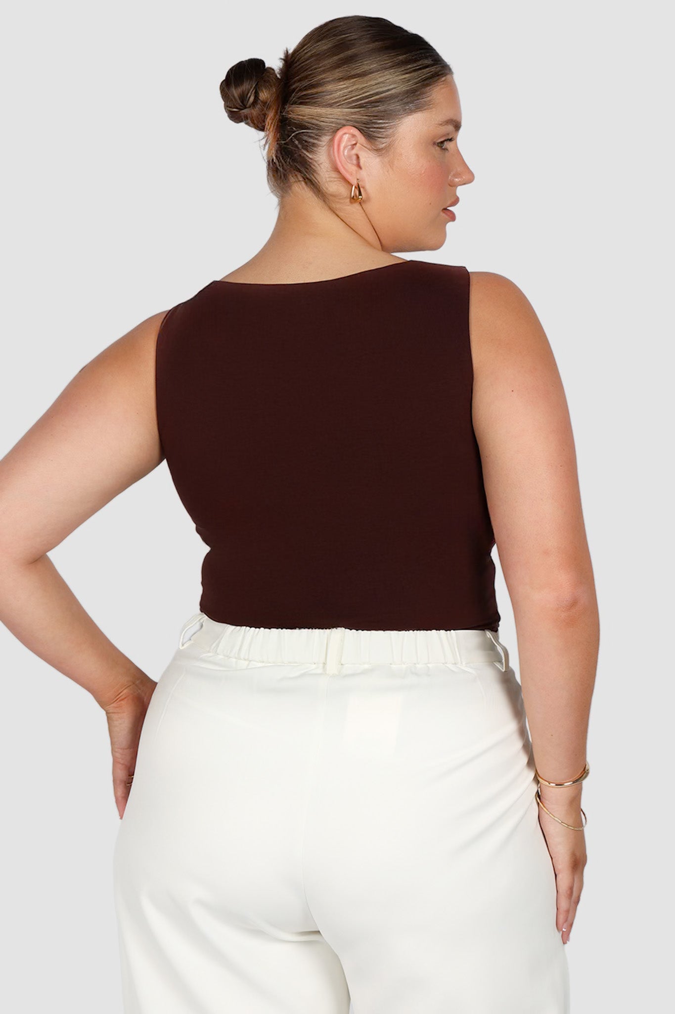 NOLA TOP CHOCOLATE - Fayt The Label