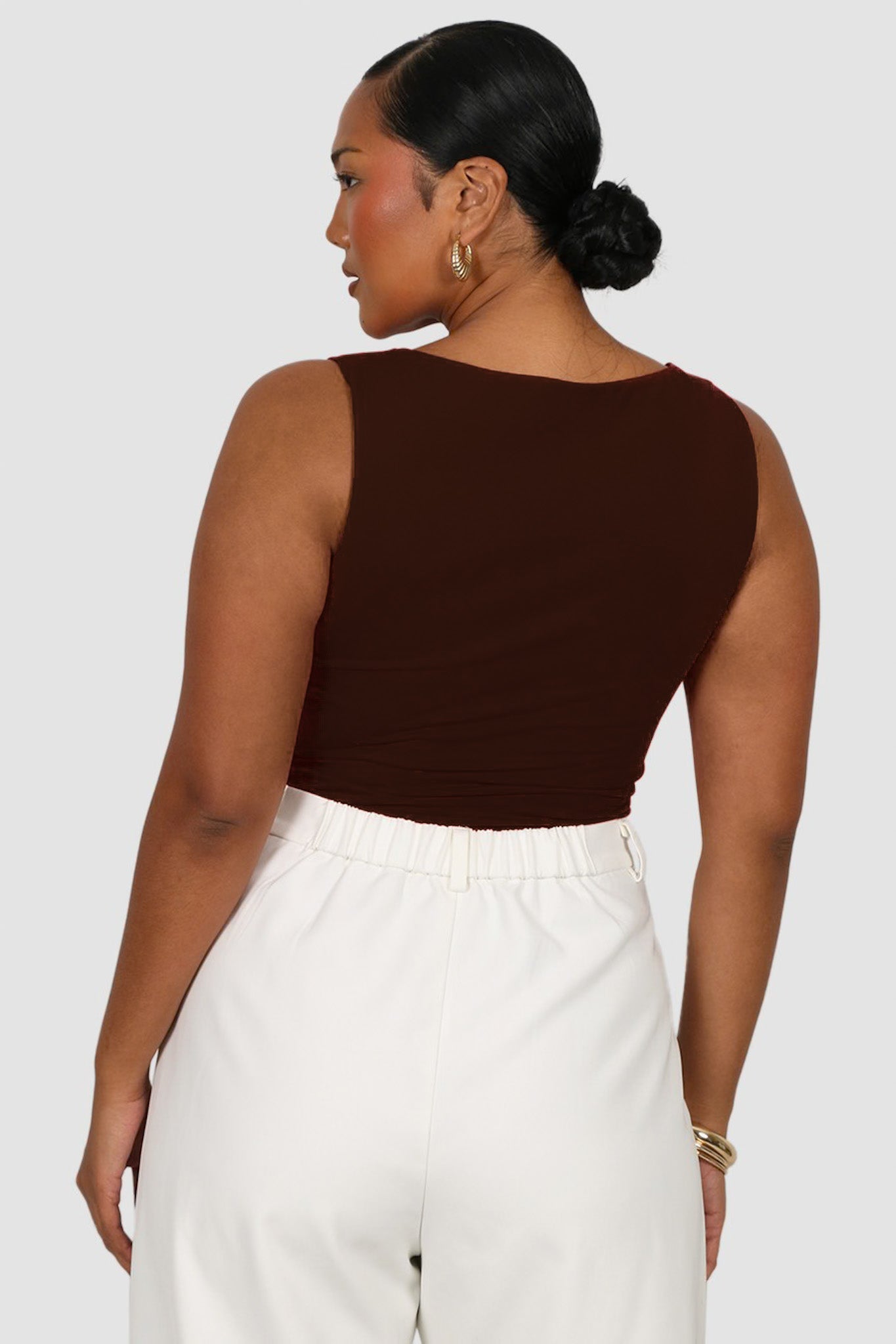 NOLA TOP CHOCOLATE - Fayt The Label