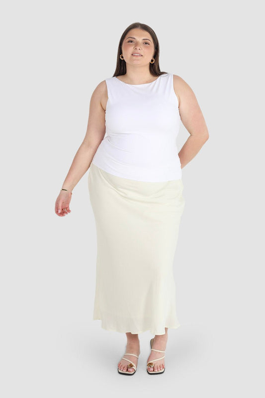 NOLA TOP WHITE - Fayt The Label