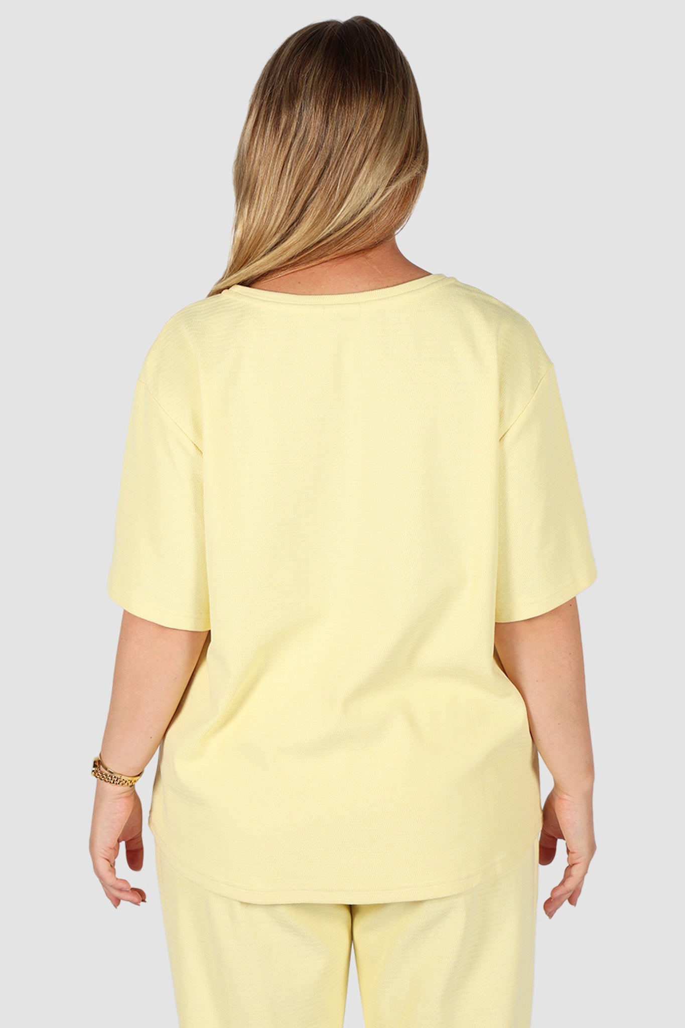 NOLYN TEE SOFT YELLOW - Fayt The Label