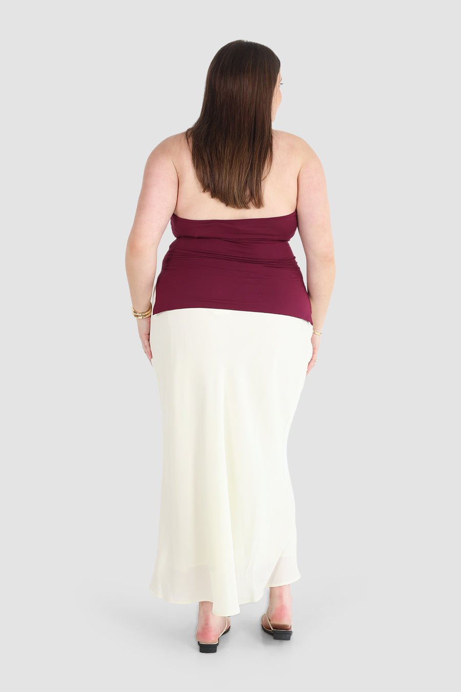 OVIE HALTER TOP MERLOT - Fayt The Label