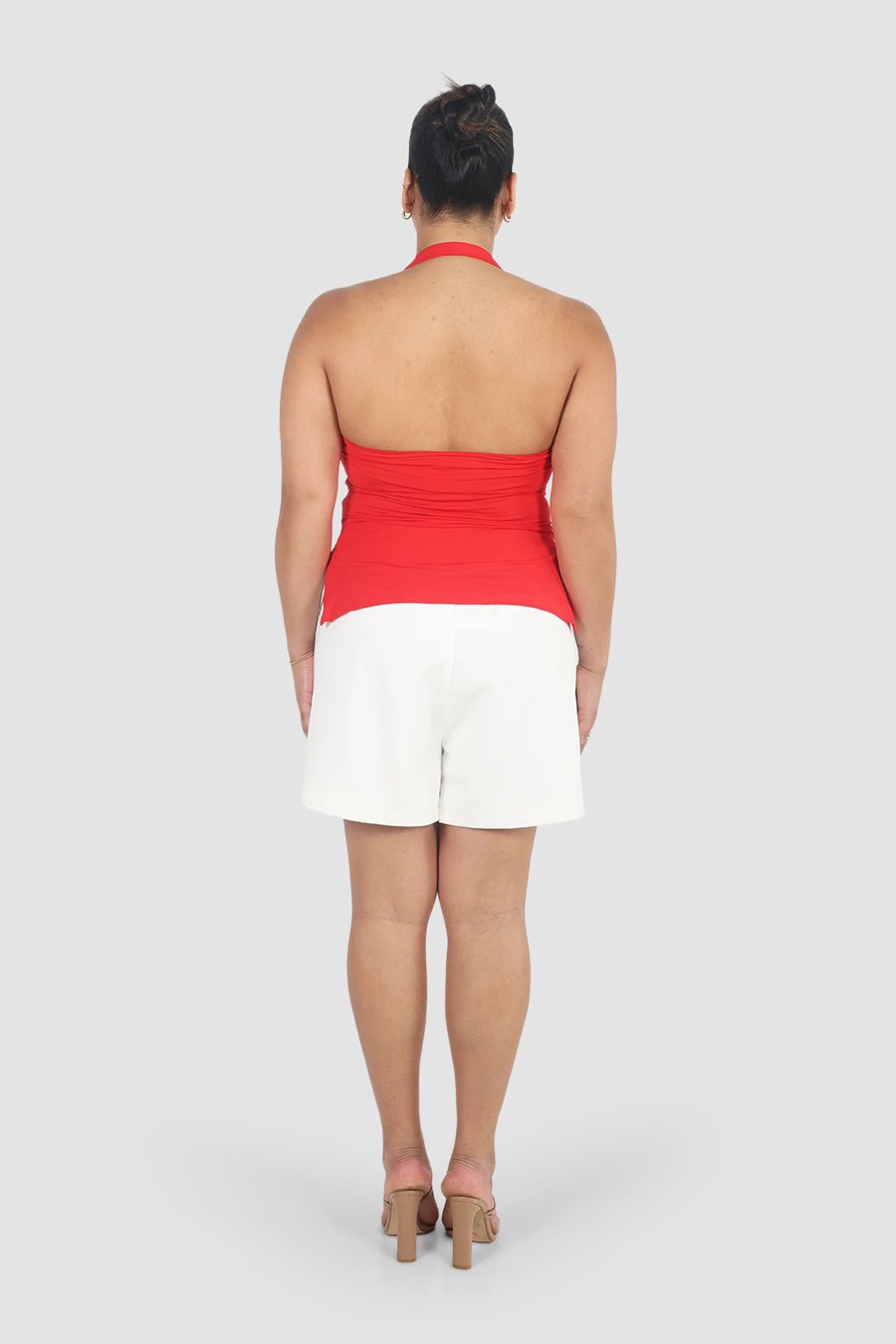 OVIE HALTER TOP RED - Fayt The Label