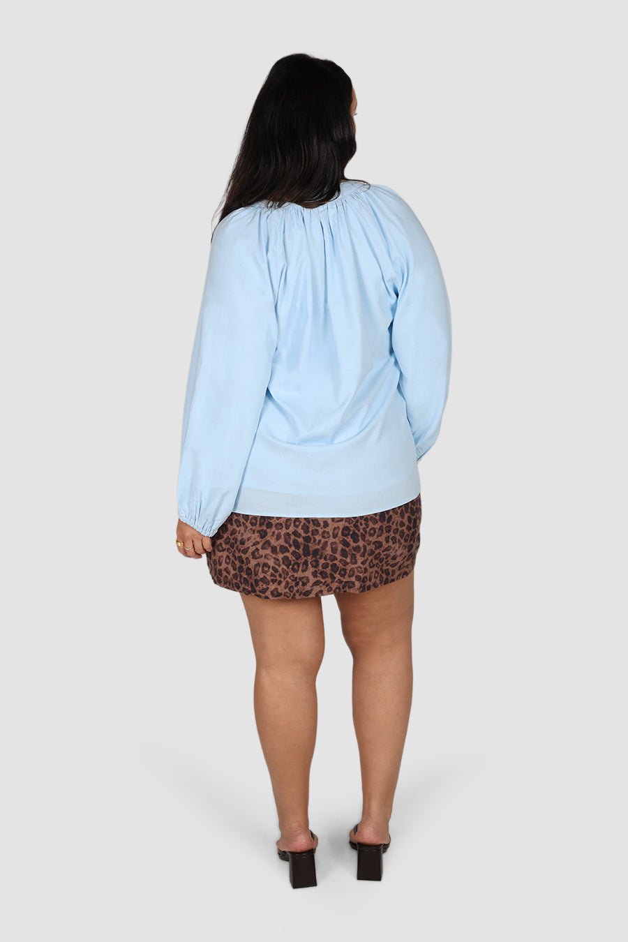 PALORA TOP SOFT BLUE - Fayt The Label
