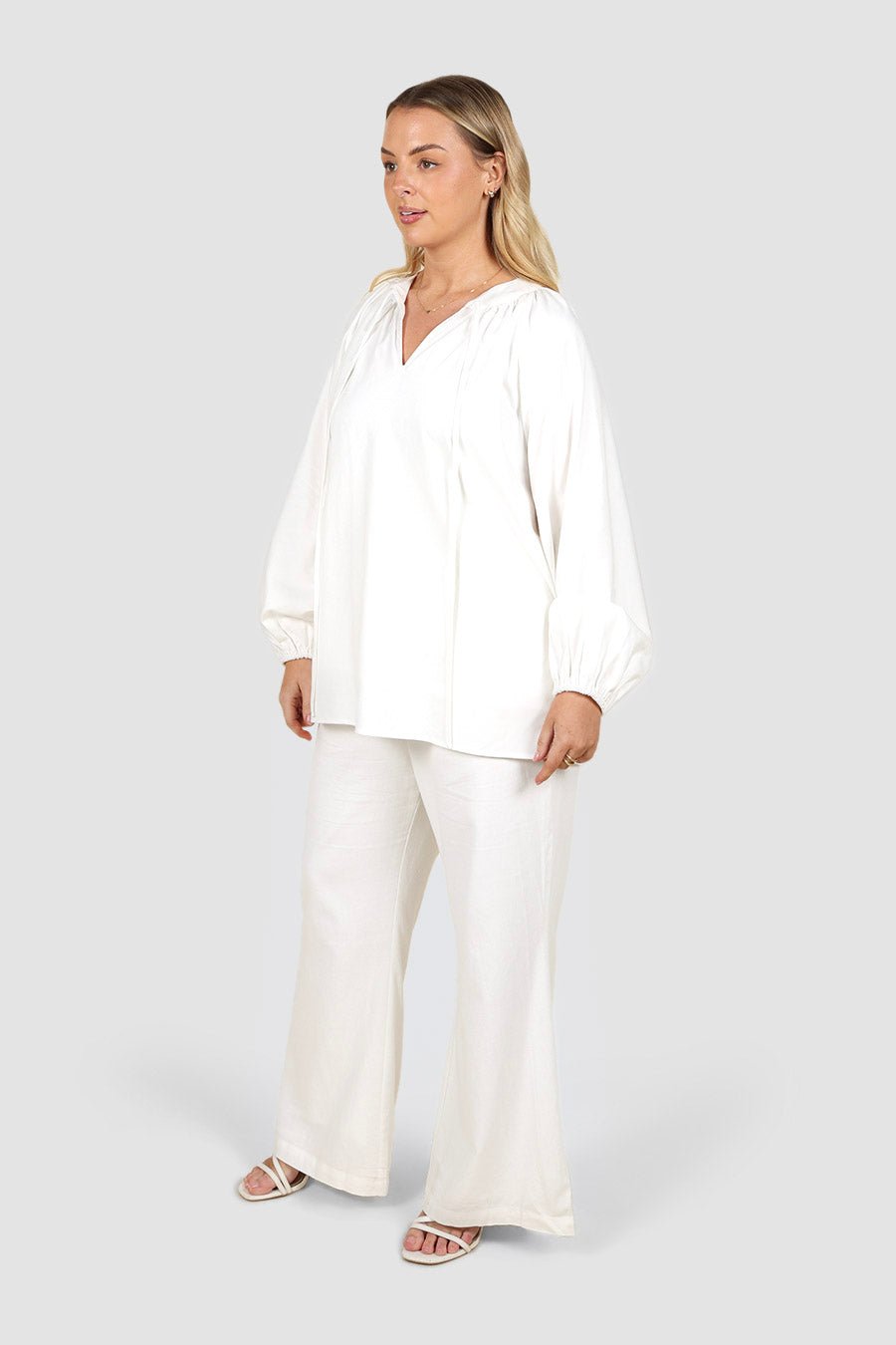 PALORA TOP WHITE - Fayt The Label