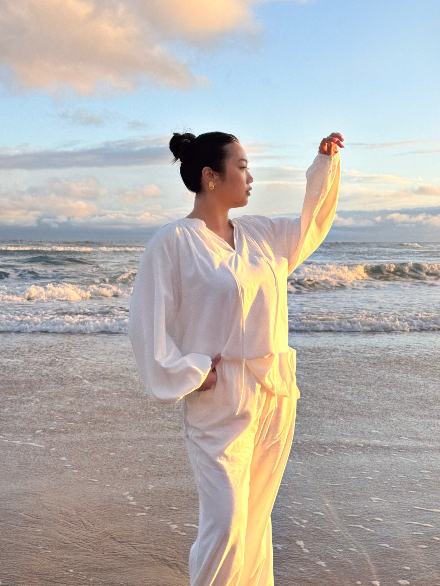 PALORA TOP WHITE - Fayt The Label