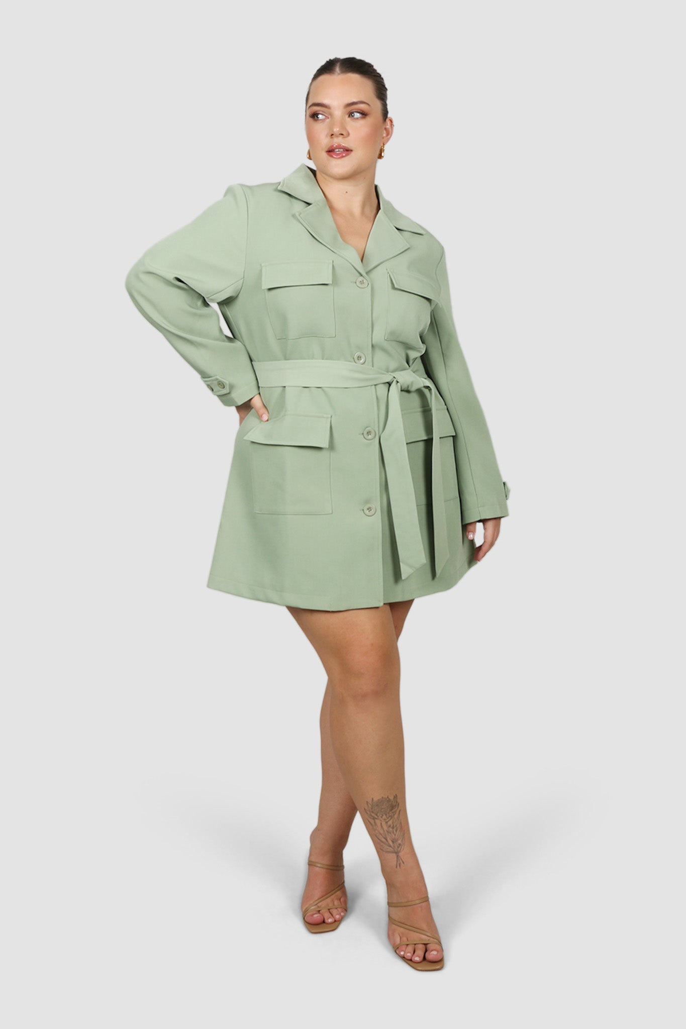 PAX DRESS GREEN - Fayt The Label