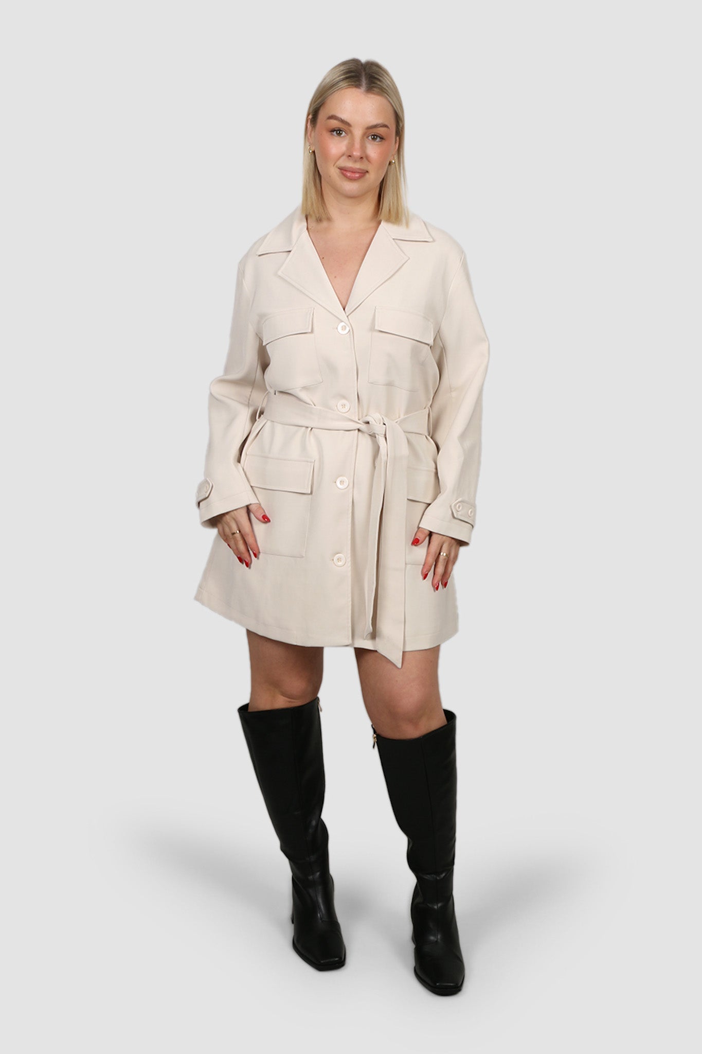 PAX DRESS IVORY - Fayt The Label