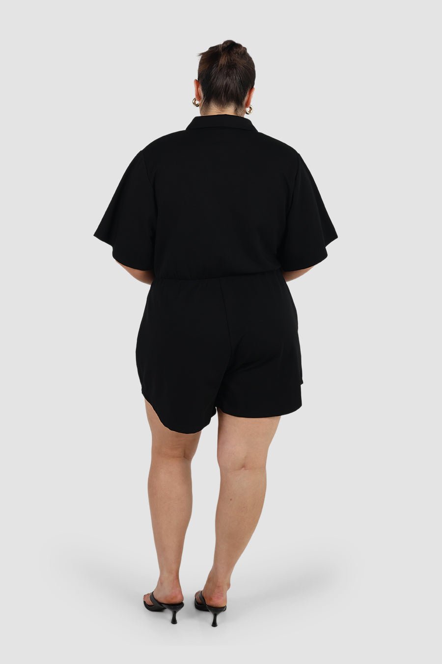 PENELOPE PLAYSUIT BLACK - Fayt The Label