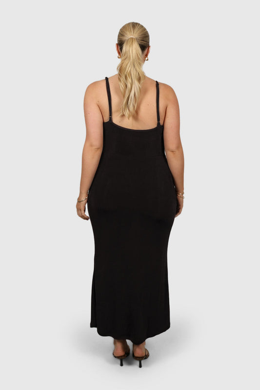 PERI DRESS BLACK - Fayt The Label