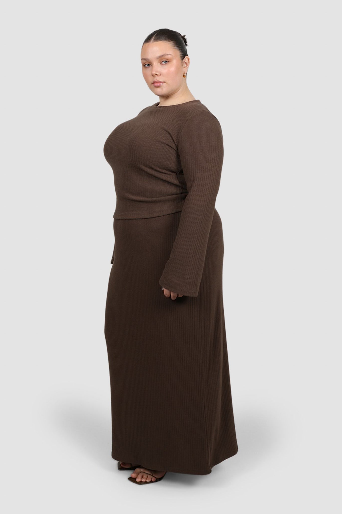 PETRA SKIRT COCOA - Fayt The Label