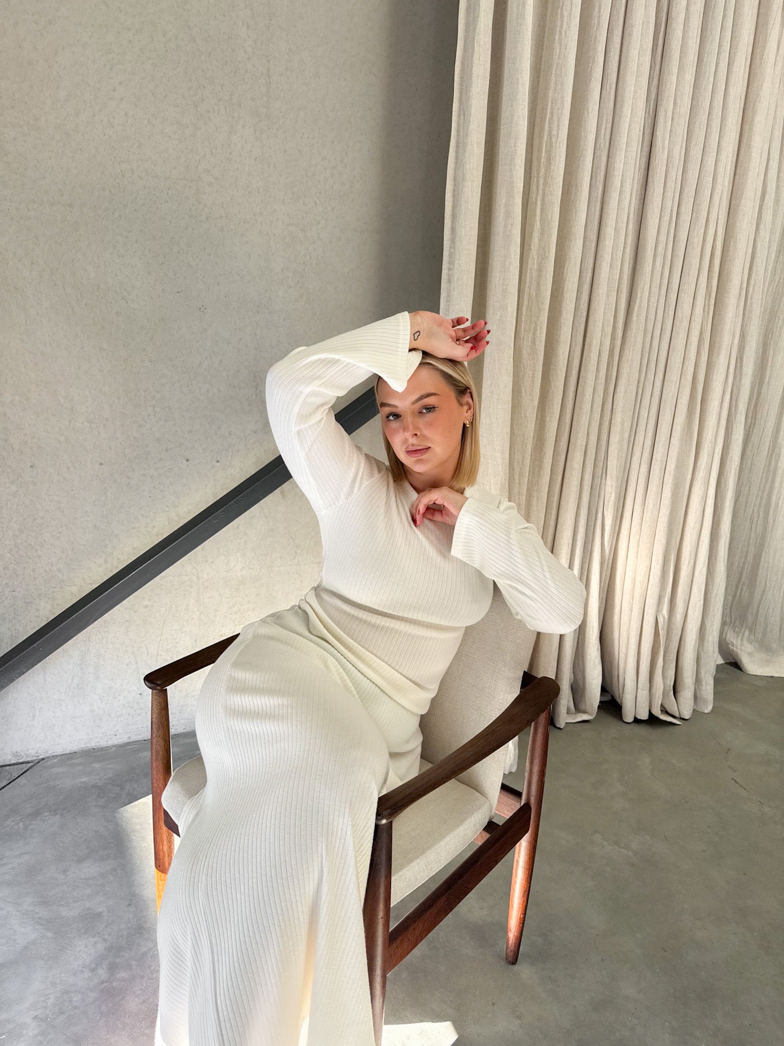PETRA SKIRT MILK - Fayt The Label