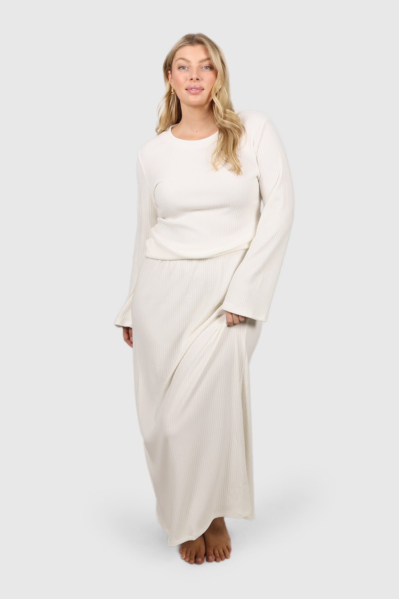 PETRA SKIRT MILK - Fayt The Label